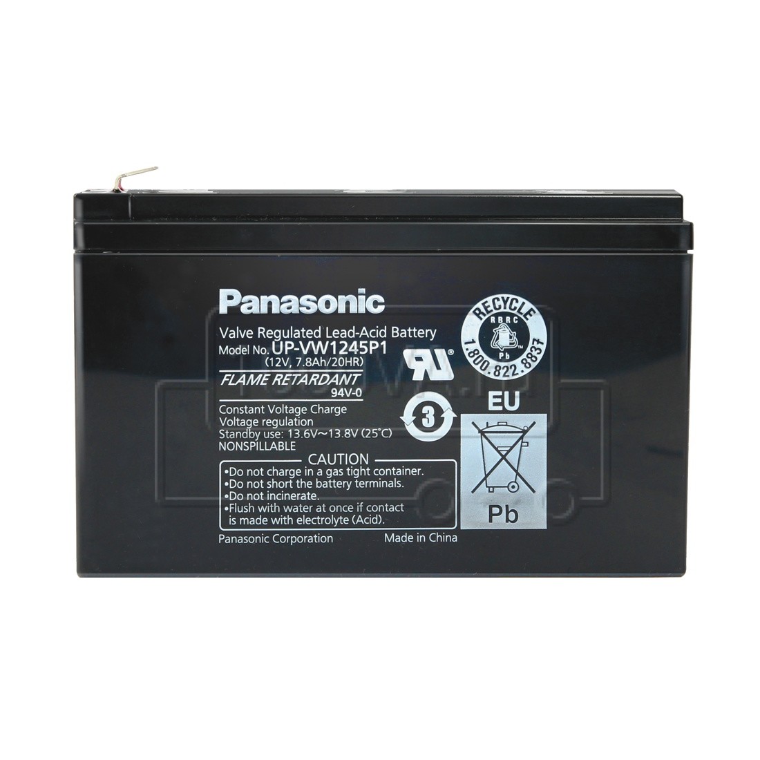 Купить аккумулятор Panasonic UP-VW1245P1 (UP-RW1245P1) по выгодной цене -  www.1000va.ru